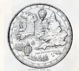 Großes Siegel von England während des Commonwealth, 1651